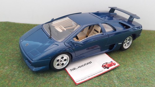 Lamborghini diablo 1990 bleu - lamborghini,