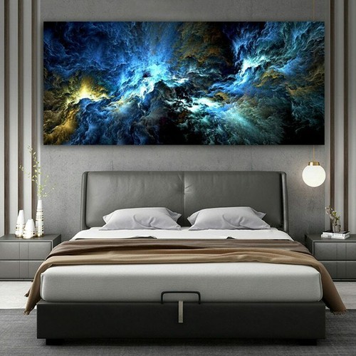Nuage abstrait toile peinture - nuage,