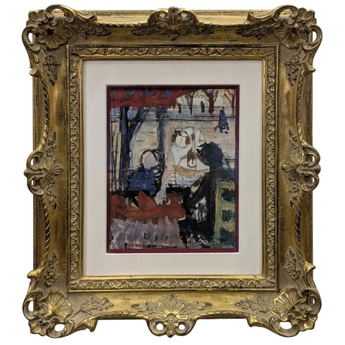 Gouache encadrée par - , georges