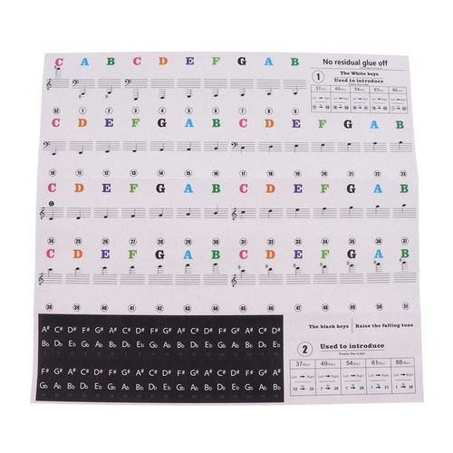 Autocollant pour piano - , enfant