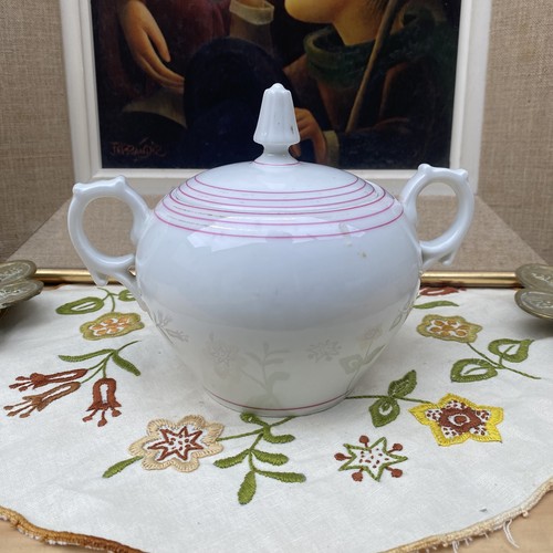 Sucrier ancien porcelaine - sucrier,