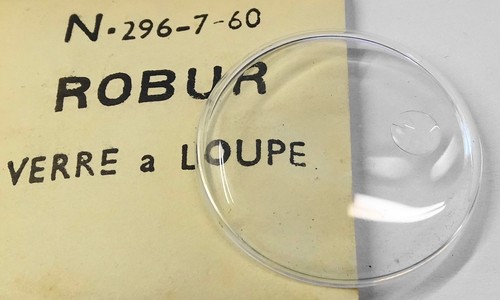 Verre pour montre loupe - verre,