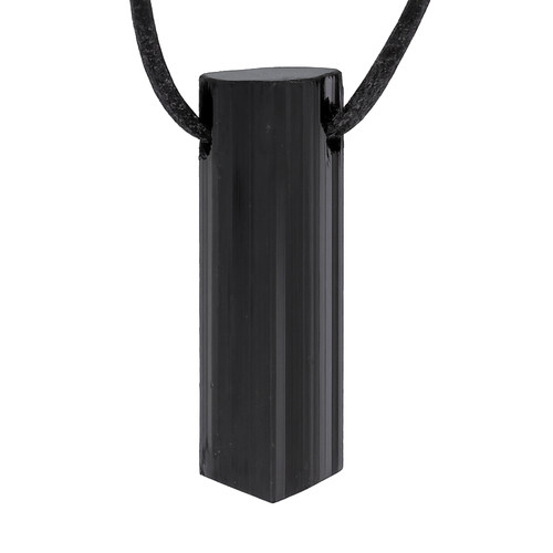Pendentif tourmaline noire - tourmaline,