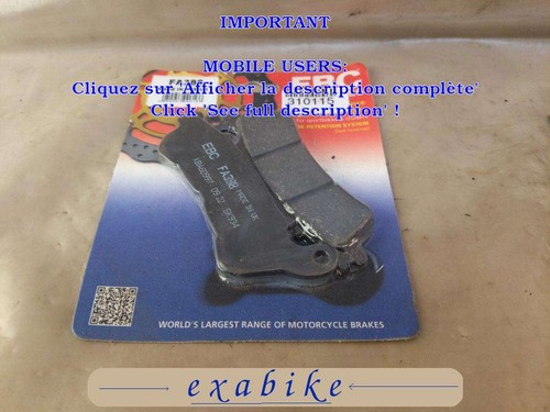 Plaquettes frein avant pour - avant,