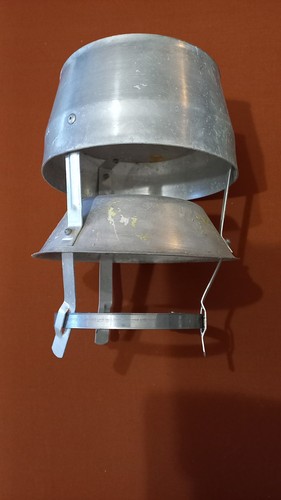 Chapeau cheminée aluminium - cheminée, en