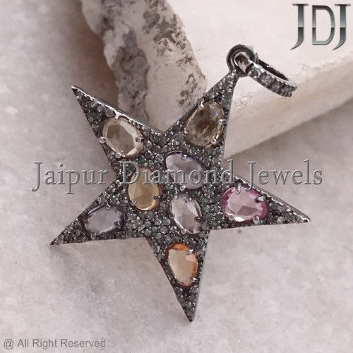 Naturel diamant pavé multi - diamant,