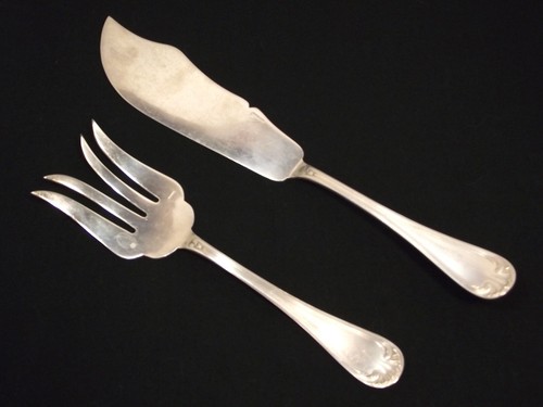 Couverts service poisson - service, à