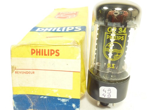 One gz34 philips rectifier - one,