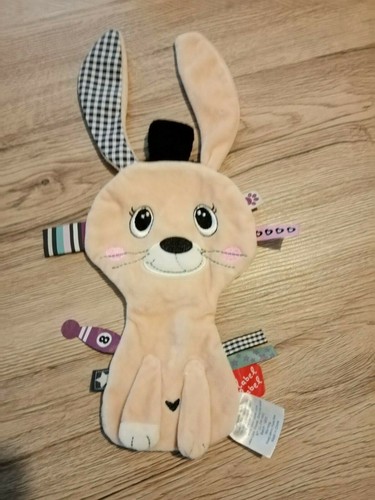 Doudou plat lapin creme - doudou,