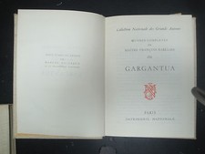 Livre - Rabelais - Oeuvres