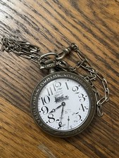 Ancienne Montre Gousset Des Chemins De Fer