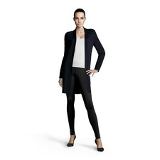 PHILIPPE MATIGNON Manteau gilet cardigan couleur bleu marine taille 42