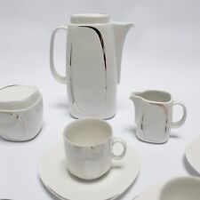 service à cafe vintage porcelaine années 70 1970  Bavaria Schirnding Germany