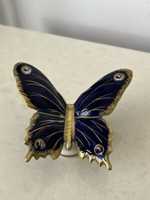 Papillon En Porcelaine De