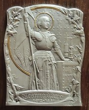 Art Nouveau Superbe Plaque