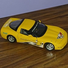 Burago voiture chevrolet corvette C 1997 1/24 sport tuning 24h le Mans solido