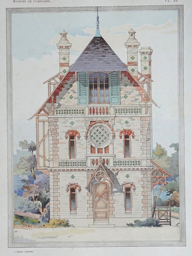 Architecture lithographie - architecture,