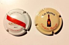 Lot de 2 capsules de champagne
