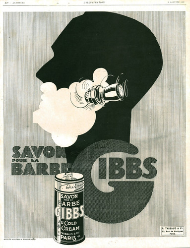 Publicité ancienne gibbs - publicité,