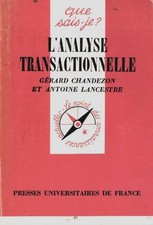 L'analyse transactionnelle - Gérard Chandezon,... - V2213269