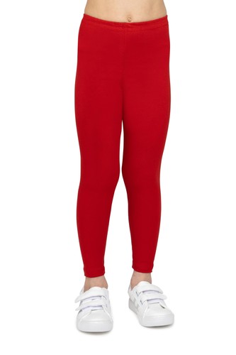 Leggings coton rouge pour - leggings,