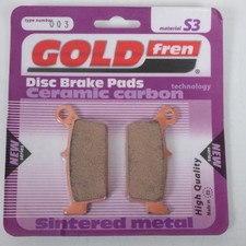 Plaquette de frein Gold Fren