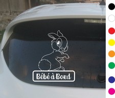 Sticker autollant Bébé à