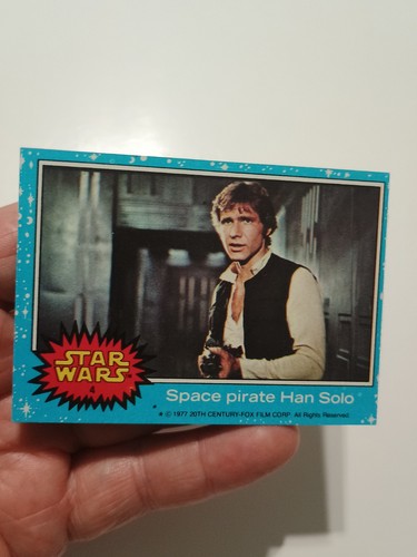 Topps 1977 star - 1977, wars