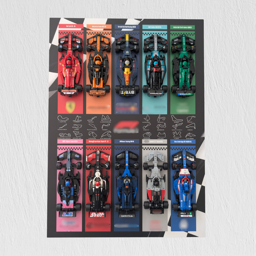 Fond cadre display 50x70 - display,