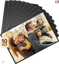 FRETONBA 10 Pièces Cadres à Photos Magnétiques Frigo, 15 x 10 cm Présentoir de C