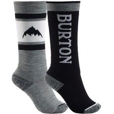 Burton Chaussettes De Ski Pour Enfants Weekend Mi-Lourd Paquet De 2 NEU
