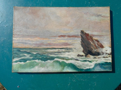 Tableau ancien peinture huile