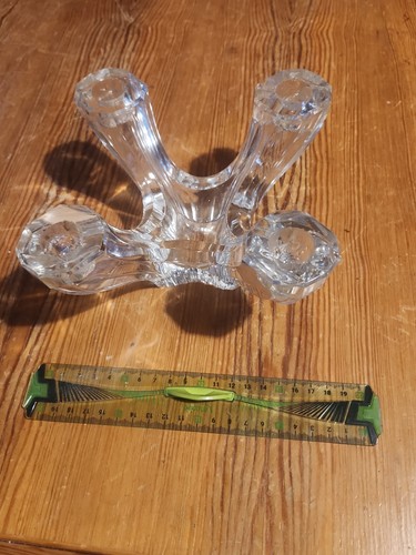 Grand bougeoir verre 4 - ,