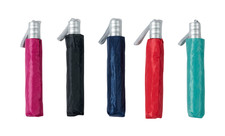 Parapluie pliant coqs avec ouverture automatique à l'encre unie en nylon