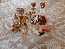 lot    PLAYMOBIL thème égyptiens : PHARAON, SARCOPHAGE, TRESORS...