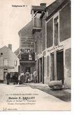 CARTE  ST GERMAIN DES FOSSES