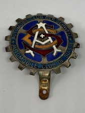 Ancien original écusson badge Automobile club de Suisse - Signé : Paul Kramer