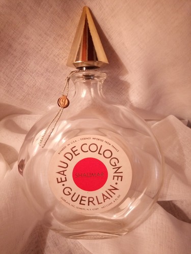 Ancien flacon eau - d', de