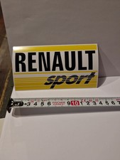 Stickers Autocollant Adhésif Renault Sport Monomere L 15 Cm H 8 Cm Environ