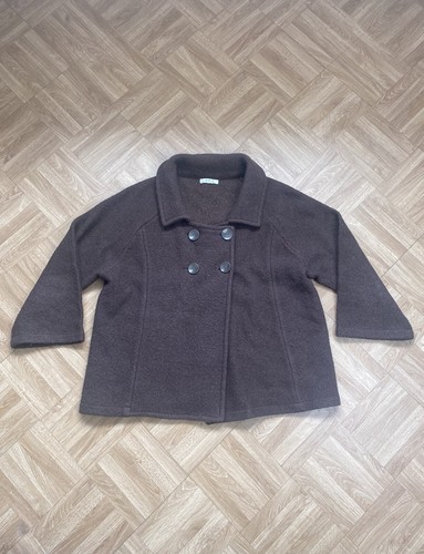Veste caban marron - veste, paillettes