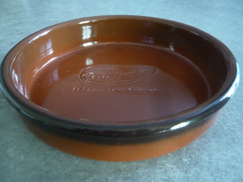 Plat four terre vernissee - plat,