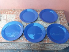 Lot 5 grandes Assiettes Plates