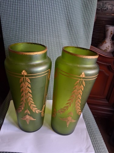 Magnifique paire vase style - de,