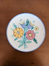 Vietri  italie Assiette décoration céramique faits et peints à la main  25 cm