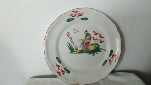 Assiette faience luneviile - en,