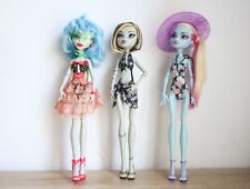 Monster high Ghoulia, frankie, abbey Skull Shores