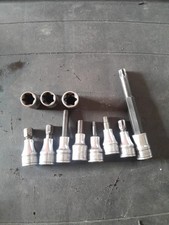 Lot douilles facom torx - 11,