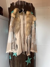 Veste En Renard Véritable 