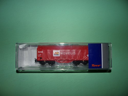 Roco wagon bâché court rouge - roco,