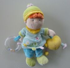 T6 DOUDOU HOCHET NICOTOY GARCON BLEU JAUNE VERT ANNEAU BILLE MIROIR AVION - TTBE